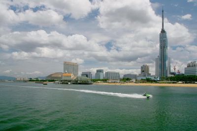 ホテル周辺 シーサイドホテルツインズももちの写真