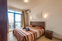 Seashells Apartments with Terrace, Just Off the Seafront in Bugibba - by Getawaysmalta
