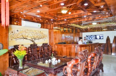 Front Desk San San Hotel Photo