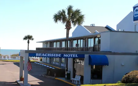 Beachside Motel - Amelia Island Отели рядом с достопримечательностью «Amelia Island Lighthouse»