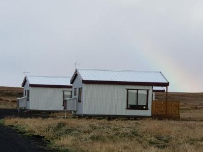 Hekla Cabin 2 Volcano and Glacier View