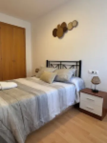 Flat on the beachfront