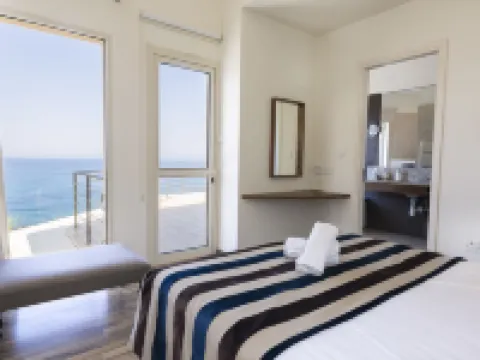Seafront luxury villa with private swimming pool in Pomos, Cyprus. Hotels in Pomos