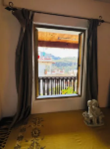 Apartment with kitchenette, garden and panoramic view