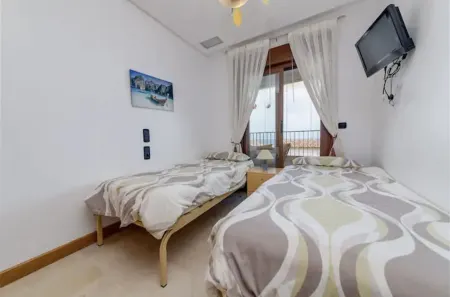 Guardamar Hill Resort Spa, Pool, Sauna, Fitness, Tennis and Beach at 500 meters.