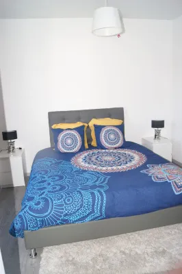 Newly renovated apartment in manor house, very close to town center