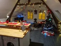 4-bedroom apartment with balcony