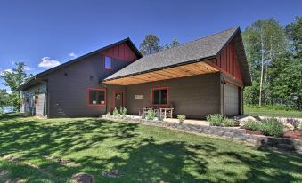 Modern Lakeside Chalet on Crow Wing Chain w/ Dock!