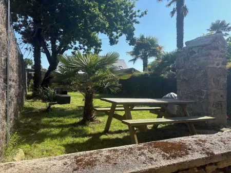 Typical Breton house "Ty Breizh" Beg Meil Fouesnant plage des oiseaux