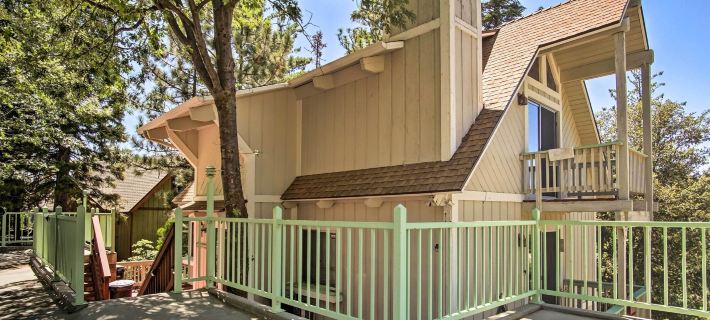 5 Mi to Lake Arrowhead Village: Cabin w/ Game Room Hotels in Lake Arrowhead