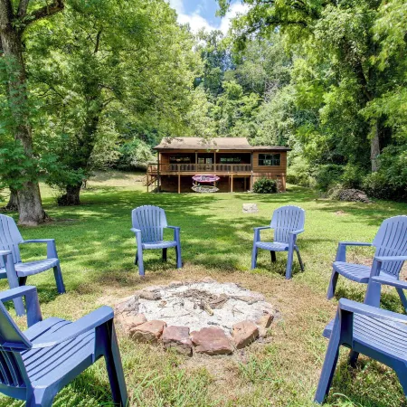 Dock & Hot Tub: Tennessee River Cabin Getaway