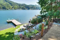 Modern Summit Lake Escape - Spacious Deck w/ View! - Balkoner