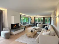 Vacation home Allgäu: eat-in kitchen, fireplace, 4 bedrooms, 3 bathrooms, terrace & hot tub