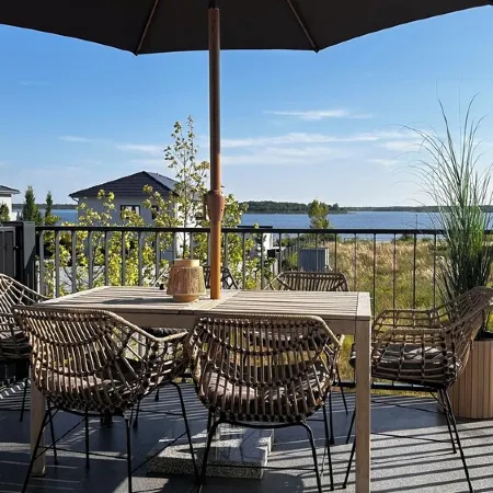 Bernstein Apartment #2 on the Goitzsche with direct lake view Отели в г. Поух