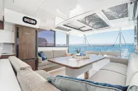 Luxury 4 stateroom catamaran perfectly located on the docks of Conch Inn Marina Hotels in Marsh Harbour