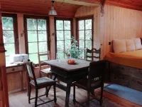 Circus wagon star tent with sauna. Very spacious with pavilion. Hotels in Windeck