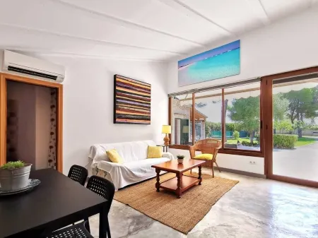 Villa with private pool, close to Es Trenc and Ses Covetes beaches - Free Wifi Отели в г. Кампос