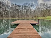 Remote Kentucky Cabin w/ Fire Pit & 2 Ponds Hotels in Calloway County