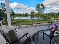 Brand New Barndominium on 40 Acres with Private Lake