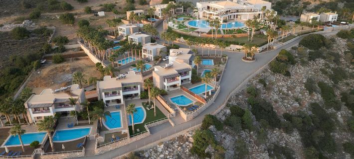 The Noverian Scenic Crete 5 Star Hilltop Villa Resort & Spa Hotele w: Hersonissos