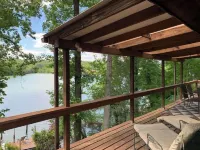 Lakefront Sunset Harbor on Watts Bar Boathouse and Dock