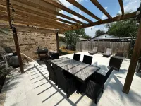 Superb 3-bedroom house with AC in McAllen. Diana's Pool House