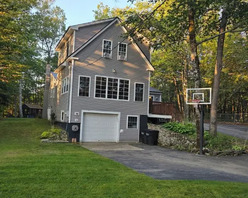 Private Lakeside Home with 2 Private Docks, Hot Tub, Bball Hoop, H2o Activities Hotels in Shapleigh
