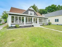Spacious Vintage Gem w/ Sunroom in Manistee! Hotels in Manistee