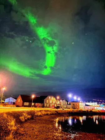 Bryggjan Boutique Hotel Отели в г. Svalbardsstrandarhreppur