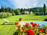 Stylish Cetona Apartment with Pool