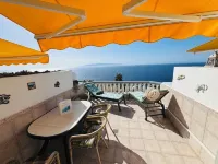 Sunny studio with breathtaking sea view from spacious terrace