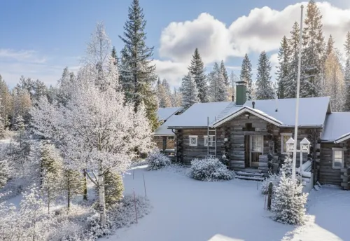 Talvikolo - Spacious 2BR Cottage in Ruka - Villas