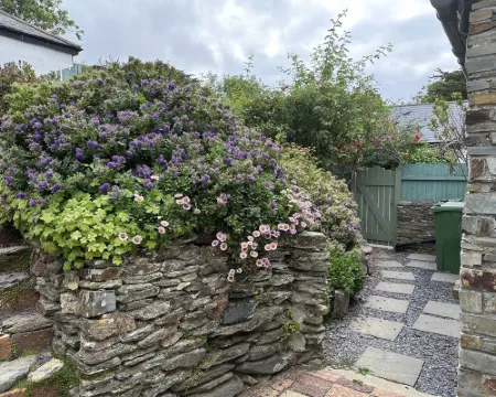 Charming  Listed Thatched Cottage with parking and short walk to sandy beach . Hotels in Crantock
