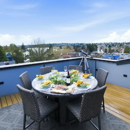5-Bedroom · Rooftop · Game Room · Sleeps 11 · Lake View