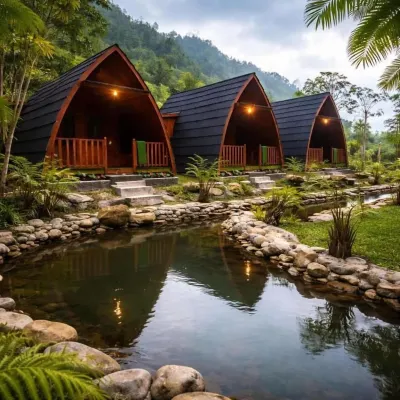 Glamping Galayu Tawangmangu - Mountain view