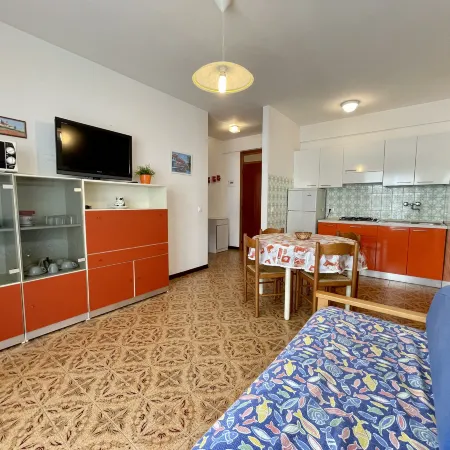 Colorful Flat by the Beach