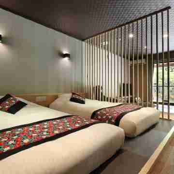 Open-Air Baths in All Rooms. Independent Cottages - Kanon Rooms