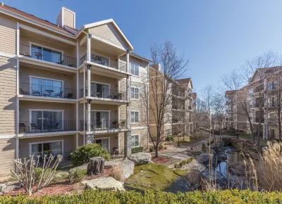 Club Wyndham Branson at the Meadows Hotels near Sky Deck at Parakeet Pete's Waterfront Zipline