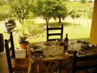 House Vacation Rome with garden dipped in the green of the countries of the Roman Castles Hotels in Cori