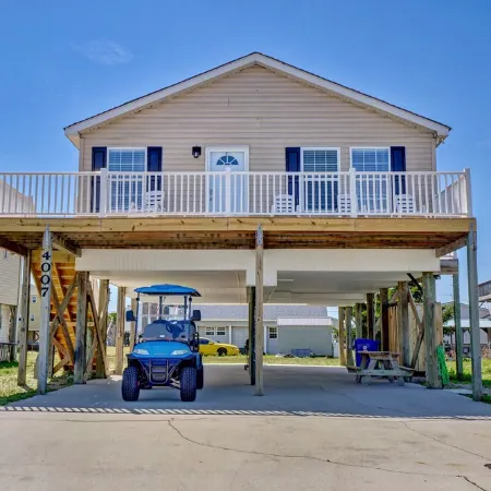 Topsail Turtle- 🐢Ocean & Sound views- Golf cart 🏝️