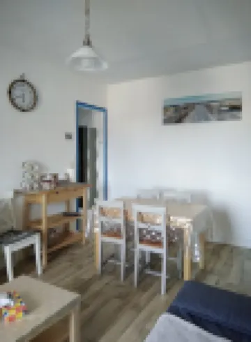 One foot in the water" apartment in the "Le Grand Hôtel" residence in Wimereux