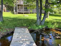 Lower unit with 400 ft of frontage and close to town