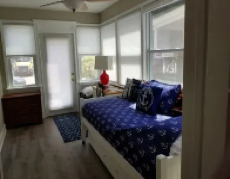 Nautical Cottage on Geneva St. is truly located downtown Lake Geneva, WI