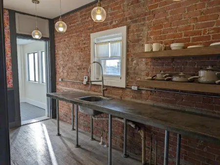 Cozy apartment just off the square in historic downtown Galesville.