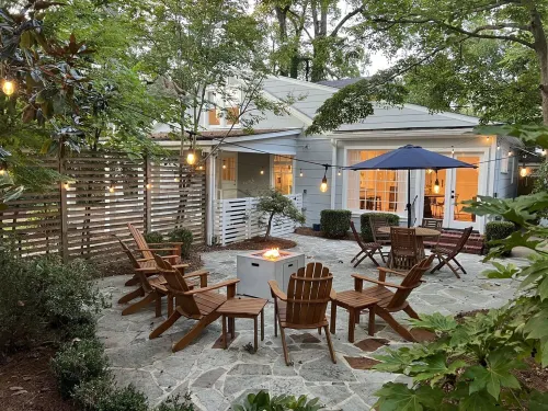 Luxury Home - Walk to Grove and Square - Outdoor Patio Seating