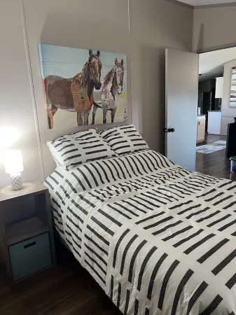 Country home with beautiful views and access to hiking, biking and horse trails.