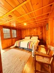 Chic Old Style Cabin, Forest Suite & Dome Lake Front. Private Beach and Own Dock