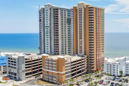 Phoenix Gulf Towers Corner Unit Beachfront Lazy River Waterslide Sleeps 12
