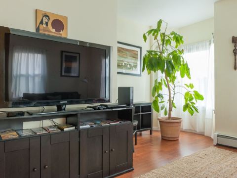 3 bedroom apartment next to T stop / off street parking