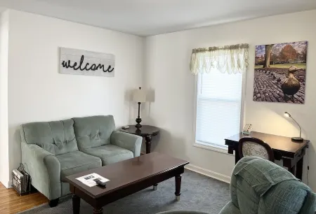 One Bedroom Apartment with Separate Bunk Bed Area